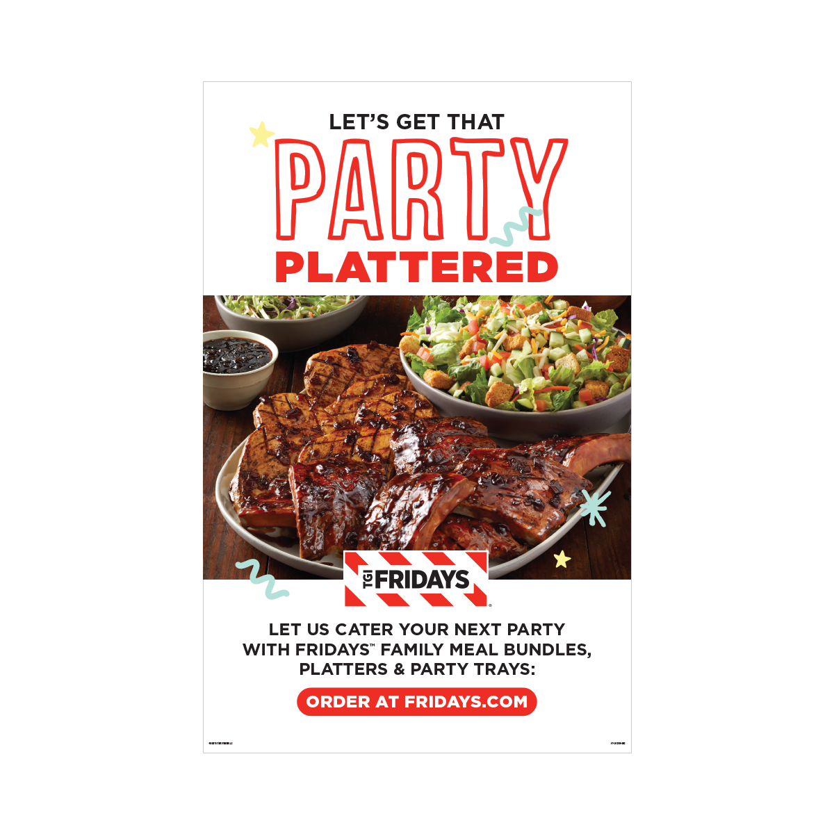 AFrame Poster (Party Platters)